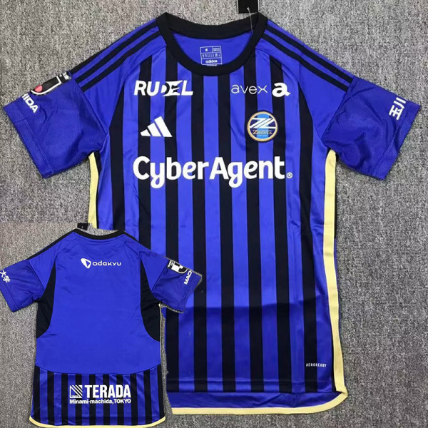 24/25 FC Machida Zelvia Home Fans Soccer Jersey 町田