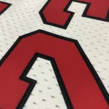 1998 BULLS JORDAN #23 White Retro Top Quality Hot Pressing NBA Jersey