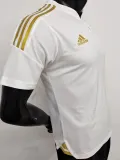 23/24 Algeria White Player Version Polo Short Sleeve
