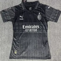 24/25 ACM Black  Co Branded version women  Soccer Jersey (女)