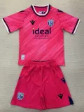 24/25 West Brom Third Kids Soccer Jersey