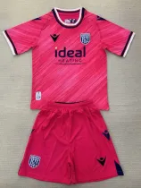 24/25 West Brom Third Kids Soccer Jersey
