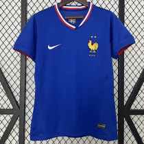 24/25 France Home women Fans Soccer Jersey（女）