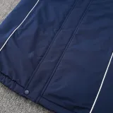 24/25 G229 Royal Blue Hooded Cotton Coat
