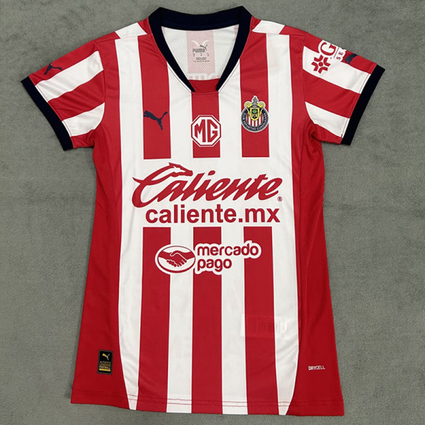 24/25 Chivas Home  Women Soccer Jersey（女）
