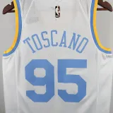 22/23 LAKERS ANDERSON # 95 White Top Quality Hot Pressing NBA Jersey(圆领)