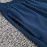 24/25  Porto Stone Blue Half Pull Tracksuit  (石青色、半拉链)