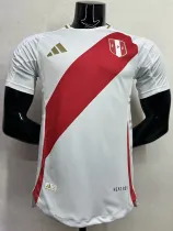 24/25 Peru Home  Player version Soccer Jersey