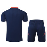 24/25 Man Utd Royal Blue Training Short Suit