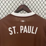 24/25 St. Pauli Home Fans Soccer Jersey