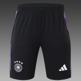 24/25 Germany  white Black shoulder Training Short Suit