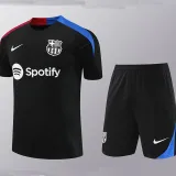 24/25 BAR Black Training Short Suit