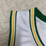 22/23 ROCKETS GREEN #4 White Top Quality Hot Pressing NBA Jersey (Retro Logo)