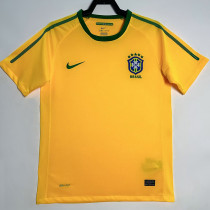2010 Brazil Home Retro Soccer Jersey