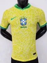 2024 Brazil home Player Version Soccer Jersey