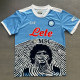 21/22 Noples Sky Blue Maillot De Football Blanc Edition commemorative Fans Soccer Jersey
