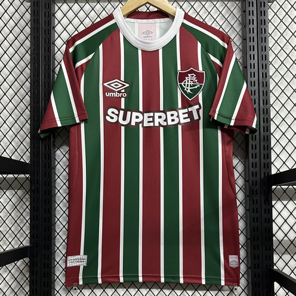 25/26 Fluminense Home  Fans Soccer Jersey