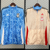 24/25  Tigres UANL Yellow & Blue Double Sided Windbreaker (双面风衣)