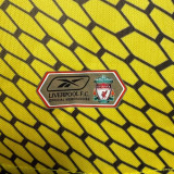 2004/2005 LIV Yellow Retro Soccer Jersey