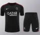 24/25 PSG Black Training Short Suit(红肩）
