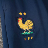 24/25   France Sapphire Blue  Half Pull Tracksuit  (半拉链)