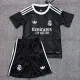 25/26 RMA Goalkeeper Black Kids Soccer Jersey