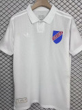25/26 Colo-Colo 100th Anniversary Edition White T-shirt（蓝色队标）