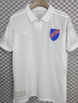 25/26 Colo-Colo 100th Anniversary Edition White T-shirt（蓝色队标）