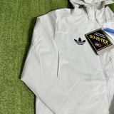 24/25 New AD White Hooded Windbreaker(Y17冲锋衣）