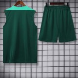 24/25  Portugal Green Tank top and shorts suit