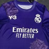 23/24 RMA  Purple (Y-3) Special Edition Kids Soccer Jersey