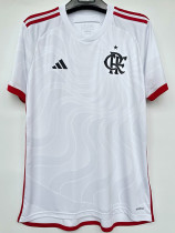 24/25 Flamengo Away 1：1 Fans Soccer Jersey（无带广告）