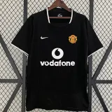2003/2004 Man Utd Away Retro Soccer Jersey