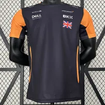 2024 F1 McLaren # 4 Dark Blue  Racing Suit(圆领、4号)