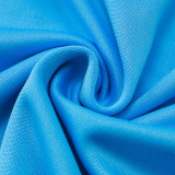25/26 Flamengo Sky Blue Half Pull Tracksuit  (半拉链)