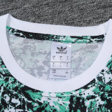 24/25 Man Utd  Green Printing  Training Short Suit