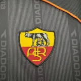 1999/2000 Roma Black Retro Soccer Jersey