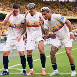 24/25 Colombia Anniversary Edition  Long Sleeve Player Version Soccer Jersey