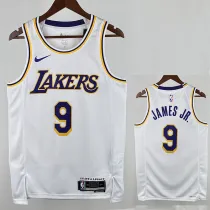 22/23 LAKERS BROWNIES # 9 White Top Quality Hot Pressing NBA Jersey(圆领)