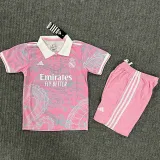 23/24 RMA Pink Special Edition Kids Training Soccer Jersey