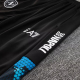 24/25 Napoli Inkjet Printing  Kids Half Pull Tracksuit  (拉链)