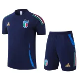 24/25 Italy Dark Blue Training Short Suit