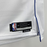 22/23 Dallas Mavericks THOMPSON #31 White Home Top Quality Hot Pressing  NBA Jersey主场（V领）
