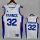 2024 Olympic Game France  Wembanyama #32 White Basketball Jersey