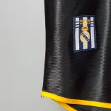1998/2000 RMA Away Black Retro Soccer Jersey