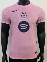 25/26 BAR Pink Special Edition  Player Version Soccer Jersey