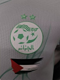 23/24 Algeria White Green  Special Edition  Player Version Soccer Jersey # A16