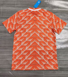 1988  Netherlands Home European Cup Retro Soccer Jersey(88荷兰主场正确颜色）