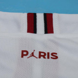 2018/2019 PSG Paris Jordan White Long Sleeve Retro Soccer Jersey (长袖)