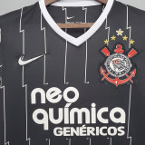 2011/2012 Corinthians Black Retro Soccer Jersey